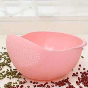 Rice Washing & Drain Basket – Perfect for Fruits, Vegetables & More