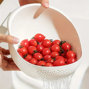 Rice Washing & Drain Basket – Perfect for Fruits, Vegetables & More