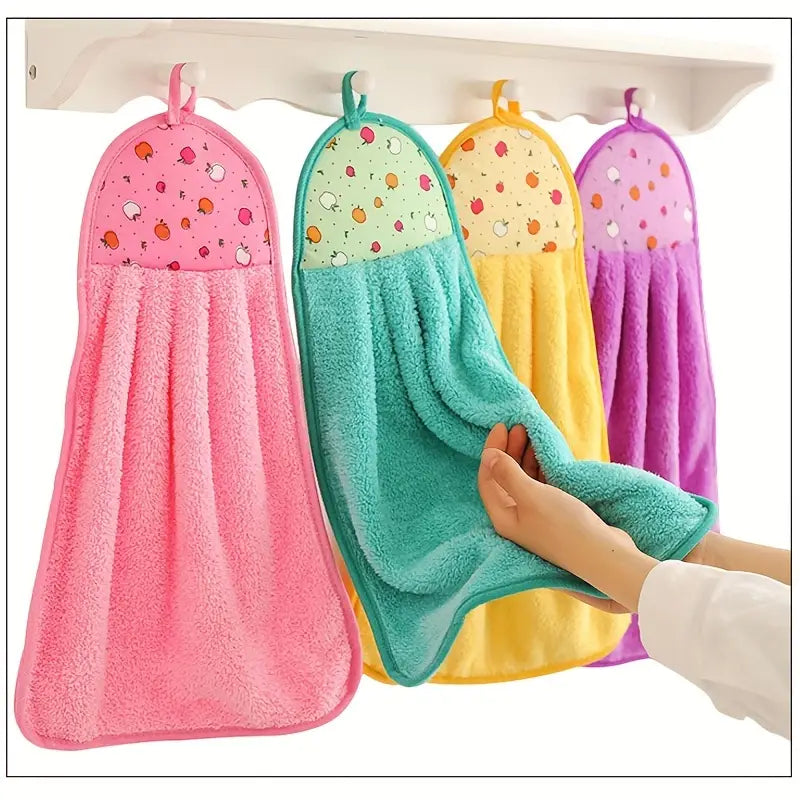 Soft Microfiber Hand Towels for Bathroom & Kitchen