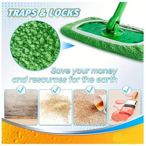 Reusable Microfiber Cleaning Mop Pad For Swiffer Sweeper