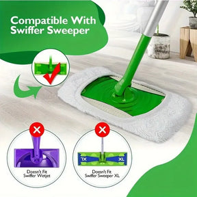 Reusable Microfiber Cleaning Mop Pad For Swiffer Sweeper