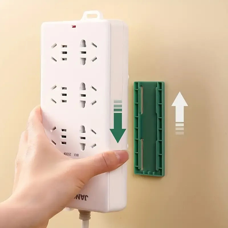 Punch-Free Wall Socket Holder - No Drilling, Easy Installation