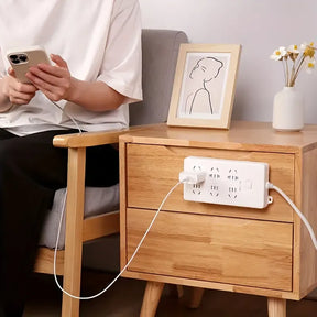 Punch-Free Wall Socket Holder - No Drilling, Easy Installation